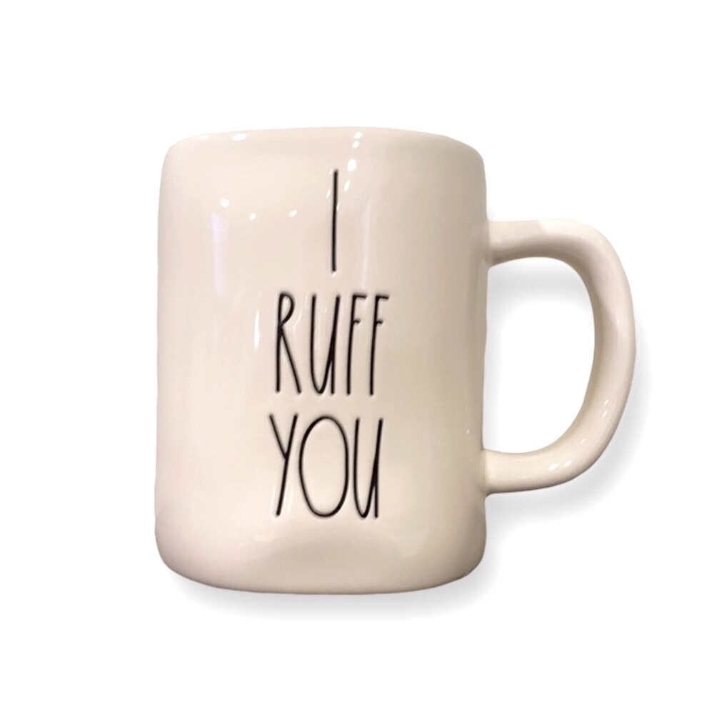🐾 Rae Dunn I RUFF YOU Mug 🐾